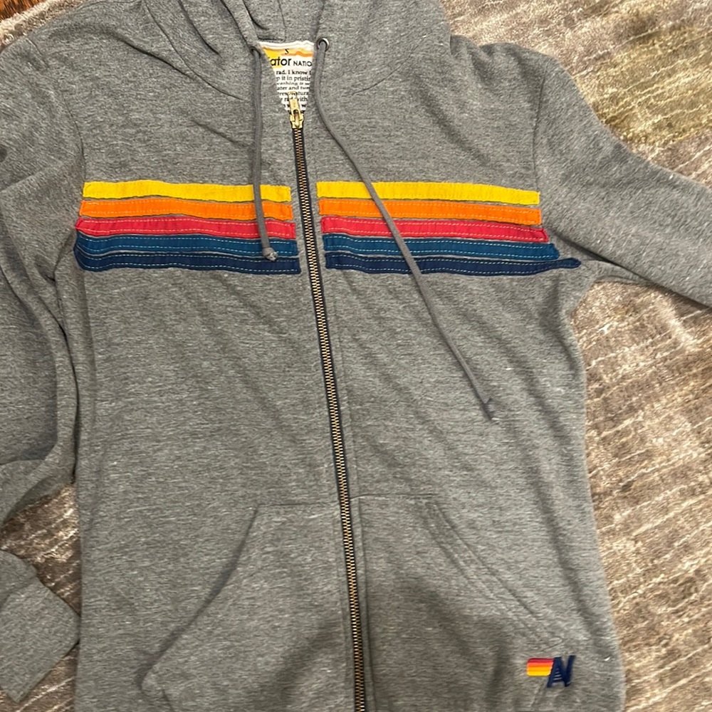 Aviator Nation zip up, size small